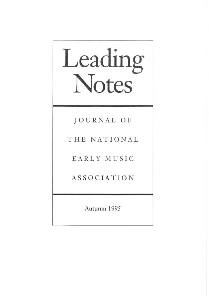 thumbnail of LN 10 Autumn 1995