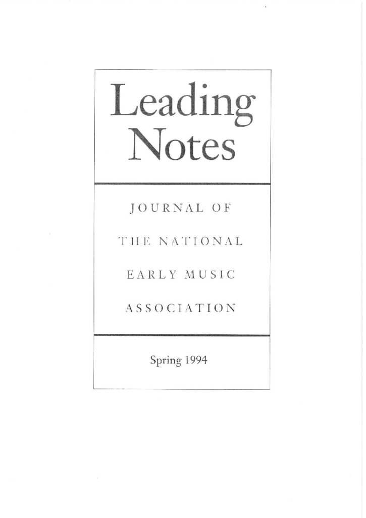 thumbnail of LN 7 Spring 1994